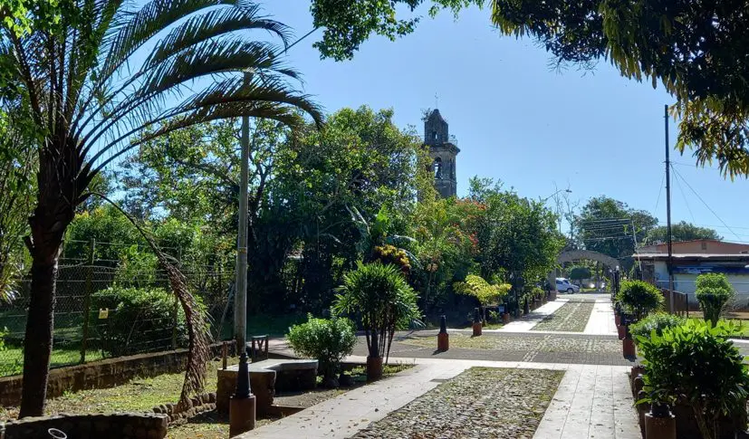 Walkway in Panama.