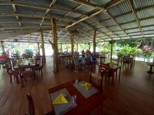 Inside of the Terraba Restaurant