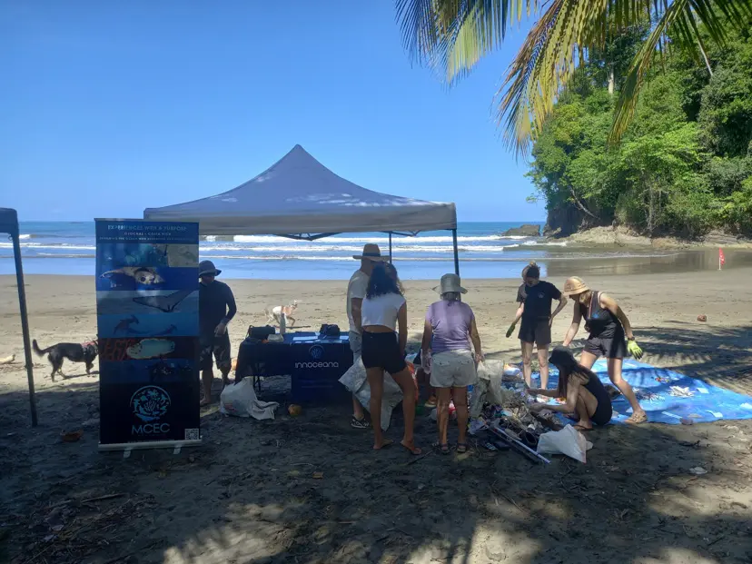 Ventanas beach cleanup.