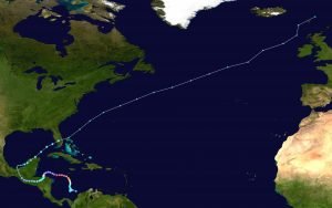 Hurricane Mitch which developed in the ocean between Costa Rica and Colombia. It caused thousands of fatalities in Nicaragua and Honduras, with 7 deaths and heavy damage in Costa Rica as well. So cycles do affect our country - but rarely, and rarely directly.