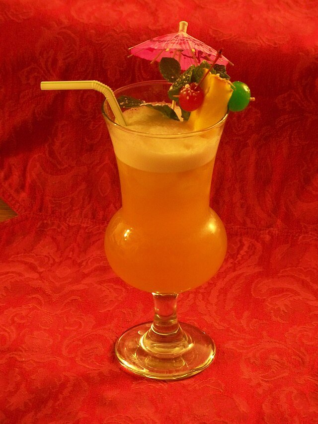 A Zombie cocktail is a PERFECT drink to get creative with - already a tropical delight, why not base it on Starfruit juice? c/o Magnetic Rag, wikicommons.