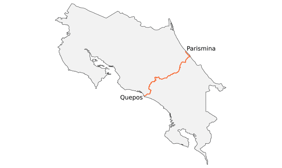 The cross-country 'Camino de Csta Rica' crosses some of the world's award-winning coffee plantations in the highlands of Costa Rica. c/o Roqz, wikicommons.