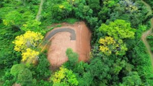 lot 22 above angle & driveway