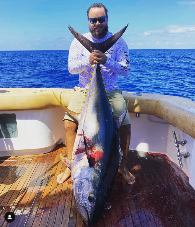 Tom & Nicole's son, Conor Cruise, loves Costa Rica too. Here he is with a Yellowfin Tuna caught during a 2022 fishing expedition. He was in Costa Rica to celebrate his birthday, staying at the Los Sueños, Herradura resort just north of Jacó.