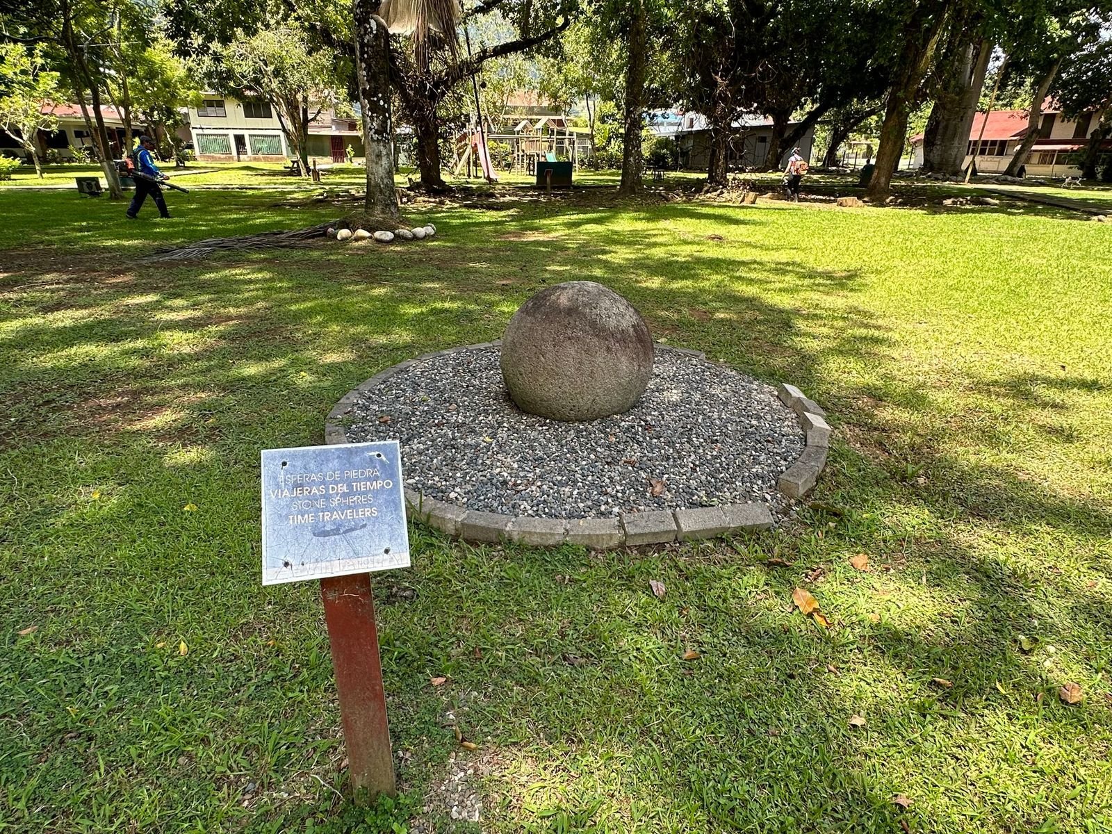 One of the smaller spheres in Palmar Sur.