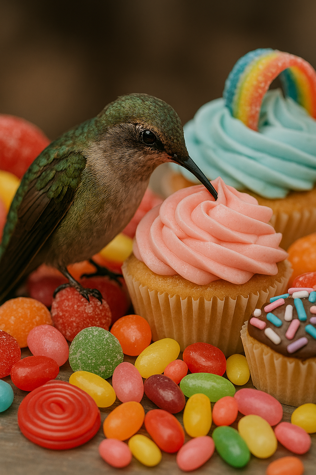 When you offer sugar water to hummingbirds, this is what you are offering them. Humans should not live on a diet of empty calories, and neither should animals.