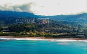 Farmstead from Pacific Ocean