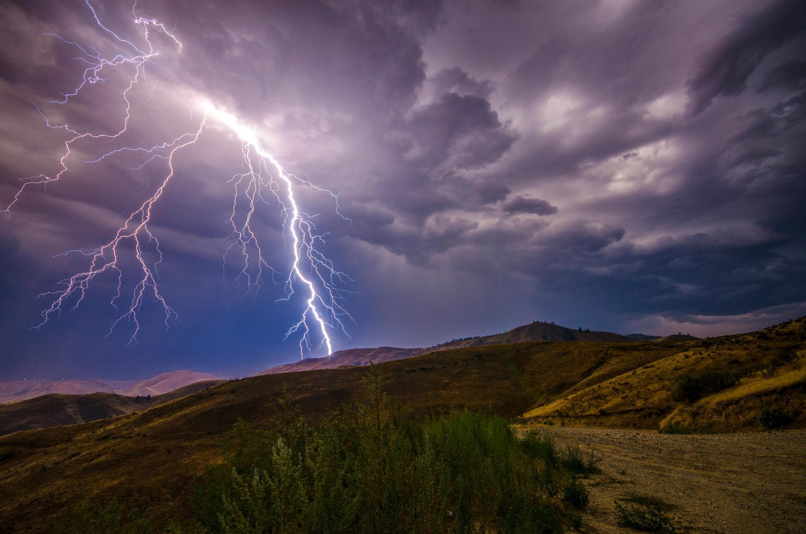 Positive lightning can happen ahead, to the side or behind the storm, even under blue, sunny skies. When the rain stops, the danger lingers - for a long time. And the same danger is present before the storm is even close. c/o Frank Cone, Pexels.