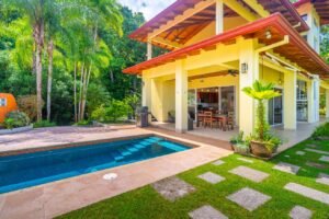 Casa de Orquídeas – Ocean, Mountain & Jungle View Home in Gated Ojochal Community (15)