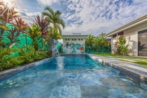 Elegant Tropical Home 5 Minutes from Marino National Park – 19355601(78)