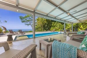 Uvita Ocean View Home for Sale Whale Tail Views on 3.64 Acres – 192827 (14)