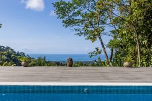 Uvita Ocean View Home for Sale Whale Tail Views on 3.64 Acres – 192827 (4)