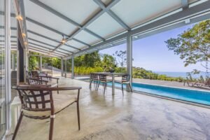 Uvita Ocean View Home for Sale Whale Tail Views on 3.64 Acres – 192827 (5)
