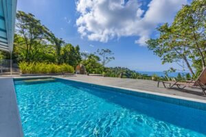 Uvita Ocean View Home for Sale Whale Tail Views on 3.64 Acres – 192827 (50)