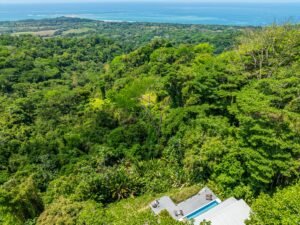 Uvita Ocean View Home for Sale Whale Tail Views on 3.64 Acres – 192827 (8)