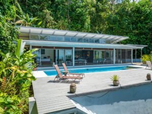Uvita Ocean View Home for Sale Whale Tail Views on 3.64 Acres – 192827 (9)