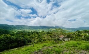 Ocean & Mountain View Lot in Morete 2,420 m² Near Uvita (8)